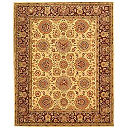 Handmade Legacy Wool and Silk Rug (7'6 x 9'6)
