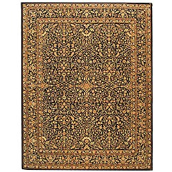 Handmade Persian Court Wool and Silk Rug (7'6 x 9'6)