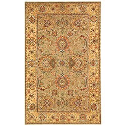 Handmade Treasures Wool and Silk Rug (4' x 6')