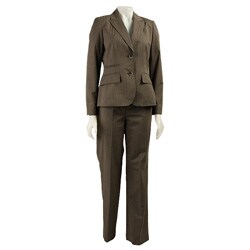 Nine West Women's 3-piece Pinstripe Pant Suit