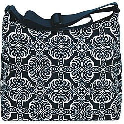 OiOi Navy Moroccan Midnight Hobo Diaper Bag