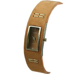 Apropos By Jules Jurgensen Women's Tan Dial Watch