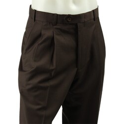 Palm Beach Reflex Men's Brown Dress Pants