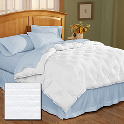 Natural Down Box Step Comforter