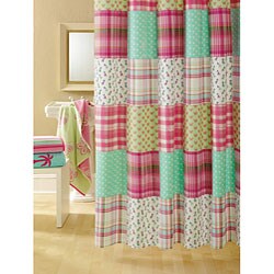 Perry Ellis Hula Patch Shower Curtain