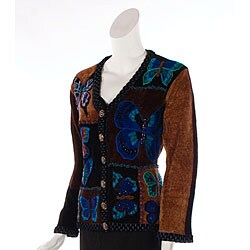 Sweater Sweater Women's Chenille Butterfly Sweater.