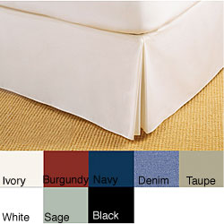 Fresh Ideas 14-inch Drop Poplin Bedskirt