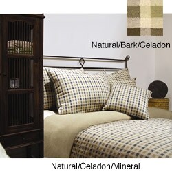 Eco Checkered Decorative Pillow