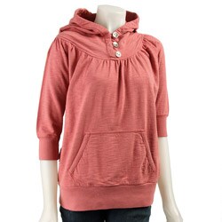 Paper Denim & Cloth Women's 3-button Hoodie