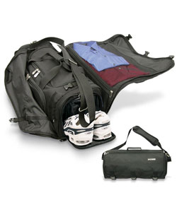 Traveler's Choice 2-in-1 Rolled Duffel & Garment Bag