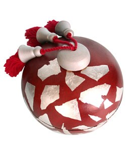 Silver Sphere Tassel Jewelry Box
