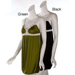 Wishes Women's Bubble Hem V-neck Dress.