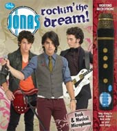 Rockin` With the Jonas Brothers Storybook and Musical Microphone (Board)
