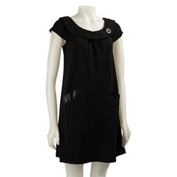 Sangria Women's Two-pocket Ponte Dress
