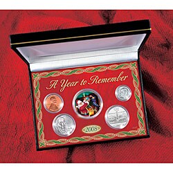 '2008 Holiday Year to Remember' Coin Collection
