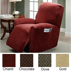 Diamond Stretch Recliner Slipcover
