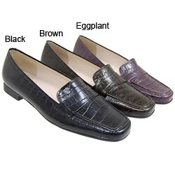 Rockport Women's 'Beverly' Croc Print Loafers