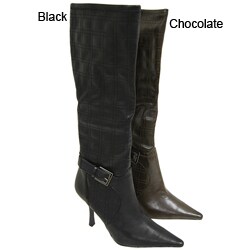 BCBGirls Women's Quilted Stiletto Boots