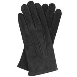 Isotoner Women's Fleece-lined Suede Leather Gloves