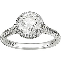 18k Gold 1 3/4ct TDW Diamond Engagement Ring (H-I-J, I1-I2)