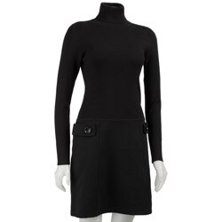 MICHAEL Michael Kors Women's Turtleneck Sweater Dress
