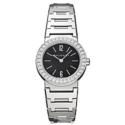 Bvlgari Women's 18k White Gold Diamond Watch