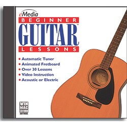 eMEDIA Beginner Guitar Lessons Software