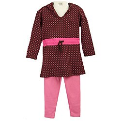 FINAL SALE Rockin' Rooster Toddler Girl's Thermal Tunic Set
