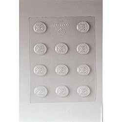 Paderno Digit 25 1.25-inch Chocolate Mold