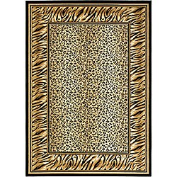Virginia Leopard Print Rug (5'5 x 7'7)