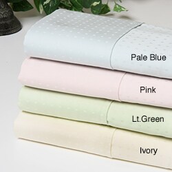 Dobby Dot 600 Thread Count Sheet Set