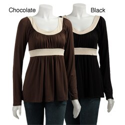 Pathway Women's Long-sleeve Babydoll Shirt