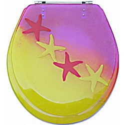 Trimmer Polyresin Decorative Starfish Toilet Seat