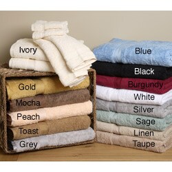 Egyptian Cotton Hand Towel Set (Set of 8)