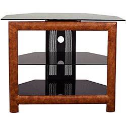 Silver Corner TV Stand