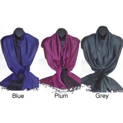 Hand-woven 100-percent Wool Scarf (India)