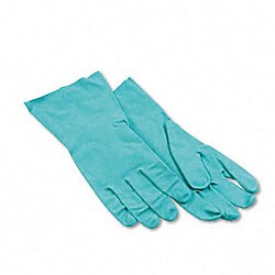 Large Nitrile Flock-lined Gloves (Pack of 12)
