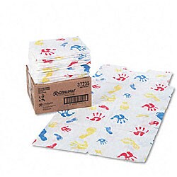 Tiny Tracks Pediatric Exam Gowns (Pack of 50)
