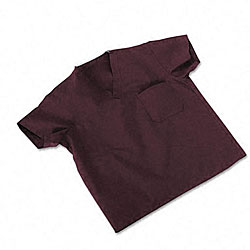 ComfortEase Unisex Wine Scrub Top