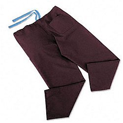 ComfortEase Burgundy Large Scrub Pants