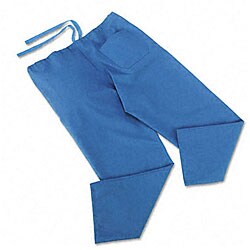ComfortEase Blue Large Scrub Pants