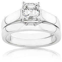 14k Gold Certified 1ct TDW Diamond Bridal Rings Set (I, VS1)