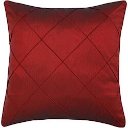 Decorative Diamond Burgundy Red Cushion Cover
