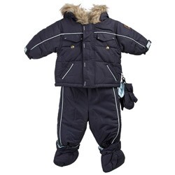 Le Petit Rothschild Infant Boy's Snorkel Snowsuit