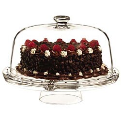Luigi Bormioli Gallerie 4-In-1 Covered Plate Serveware by Luigi Bormioli