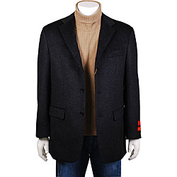 Mantoni Men's 3-button Wool/ Cashmere Coat