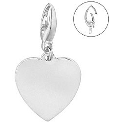 Sterling Silver Heart Charm
