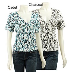 FINAL SALE Charlotte Tarantola Women's Dolman-sleeve Cardigan