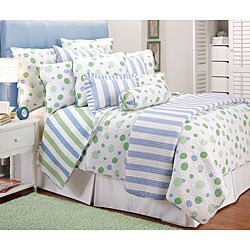 Kids' Polka Dot Quilt Set