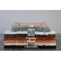 Egyptian Cotton No-slip Bath Rug (2' x 2'10)